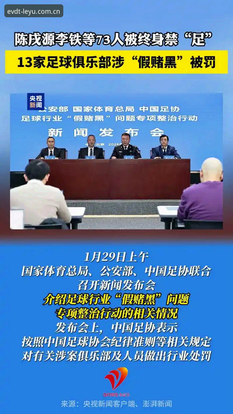 乐鱼闪退修复 中国足协第三批禁足名单深度梳理:行业清朗化进程进入深水区
